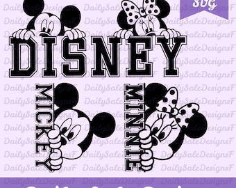 Mouse Peeking Svg Png, Customize Family Trip SVG, Mouse SVG, Customize Gift Svg, Vinyl Cut File Svg, Png, Printable Design File