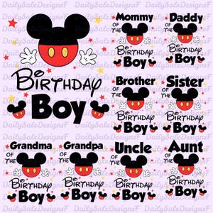 Desenho animado personalizado de aniversário infantil em PNG, PNG de aniversário, PNG de menino aniversariante, PNG de feliz aniversário, PNG de rato em SVG, PNG de aniversário personalizado