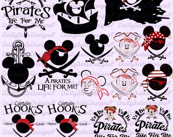 Bundle Pirates 2026 Svg, Family Vacation Svg, Couple Trip Svg, Magical Svg, Mouse and Friend Pirates, Vacay Mode 2026 Svg