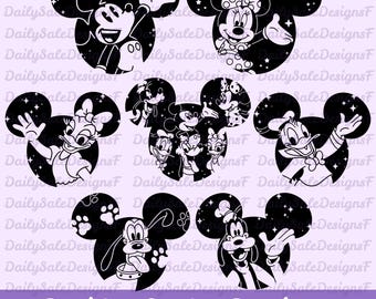 Mouse Svg Png, Family Vacation Svg Png DXF Instant Download Printable Design Svg For Cricut Cutting File Vinyl Cut File
