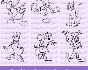 Mouse Sketch Svg Png, Family Vacation Svg Png Instant Dxf Instant Download, Printable Design Svg For Cricut Cutting File Viny, Cut File