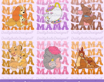 Retro Mama Png, Best mom ever Png, Mouse Mom Png, Family Vacation Png, Mother's Day Png, Family Trip Png, Gift For Mommy