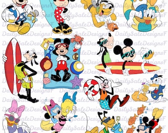 Mouse Beach SVG, Clipart, Digital file