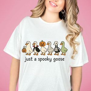 Funny Halloween Goose PNG: Spooky Costume Sublimation (Digital File)
