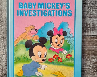 ディズニー、ヴィンテージ、絵本 1968年製ヴィンテージ ウォルト・ディズニー ミッキーマウス ブレイブ
