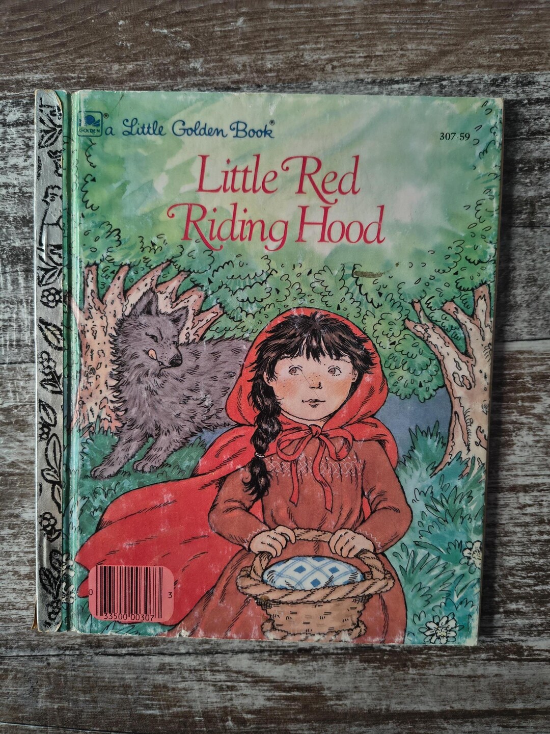 Vintage Golden Book - Little Red Riding Hood - Etsy
