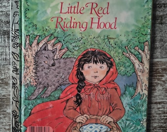 1979 Little Red Riding Hood, A Little Golden Book - Etsy