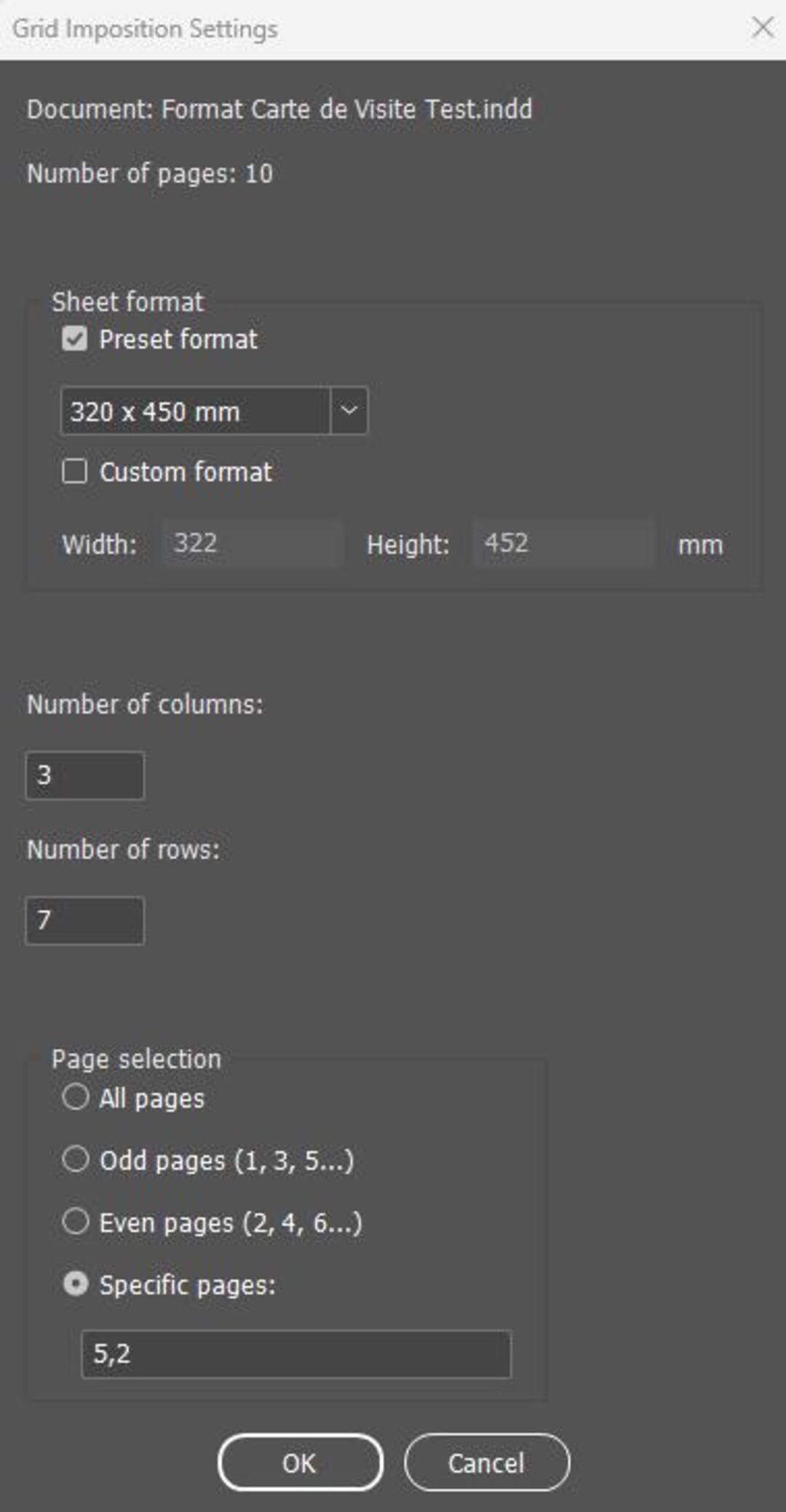 Indesign Script – Page Grid Imposition - Etsy