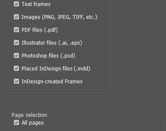 InDesign Script – Group Frames Automatically