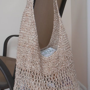 Jute Cotton Market Bag pattern