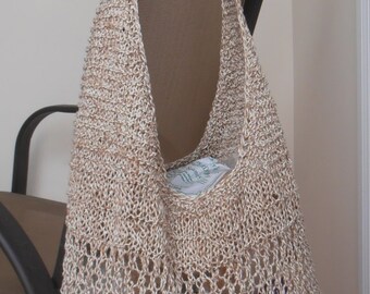 Jute Cotton Market Bag pattern