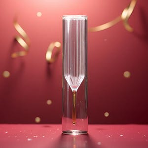 Double Walled Champagne Flute Glasses – Crystal Clear Wine Cocktail Glasses | Condensation-Free Modern Drinkware