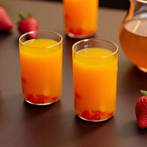 Everyday Drinking Glasses Set – 6 Clear Tumblers for Juice, Water, Iced Tea, Cold Drinks & more