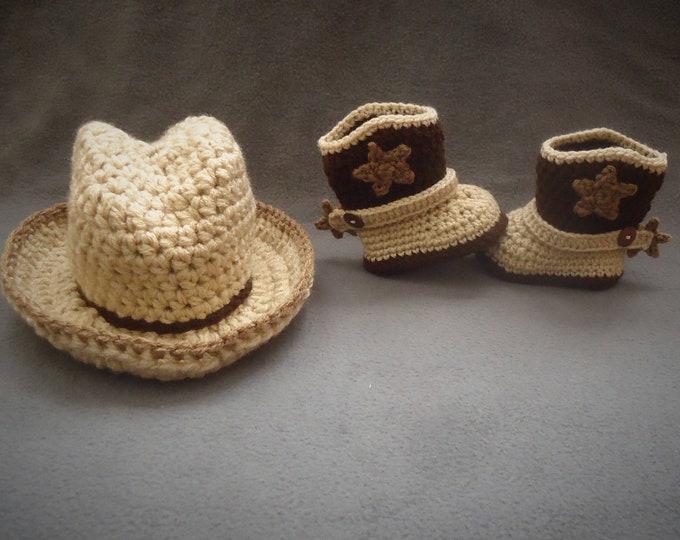 infant cowboy hat and boots