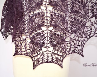 Knitting Pattern: "Estonian Butterflies" Lace Shawl (PDF Download) Eng only