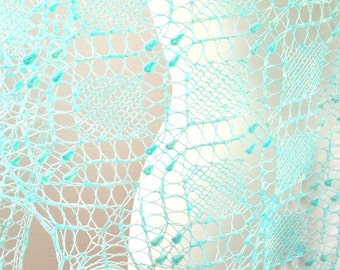 Shawl pattern "Robin's Nest". Hand Knitted Lace Shawl, Wrap, Scarf. Original Design. PDF downloadable pattern. LaceKnit Design