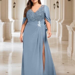 Petite Women a Line Sage Green Mother of the Bride Dresses - Etsy