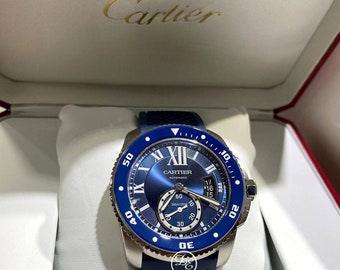 Cartier Calibre de Cartier Diver 42mm Steel Blue Dial Automatic Watch