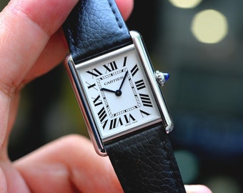 Cartier Tank Must Watch Große Armbanduhr