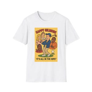 Happy Gilmore Inspired Unisex T-Shirt, Funny Golf Gift, Retro Graphic Tee, Movie Quotes T-Shirt, Sports Fan Apparel, Birthday Gift