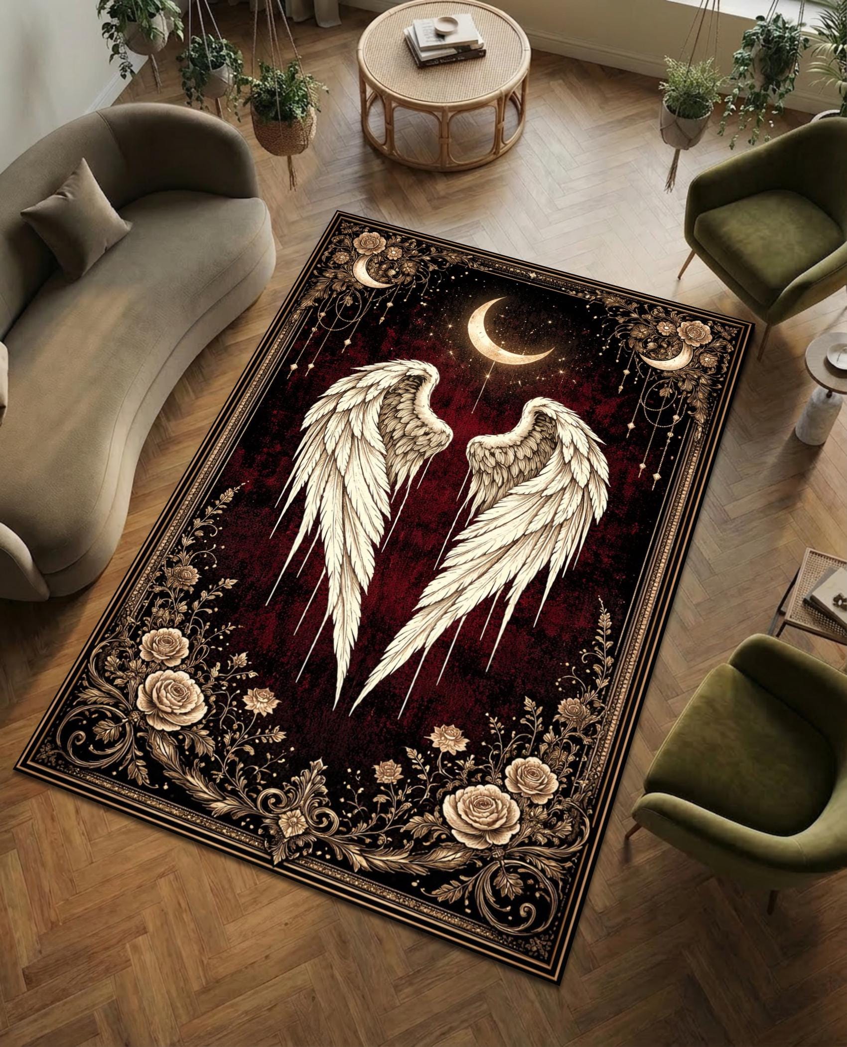 Angel Wing Rug - Etsy