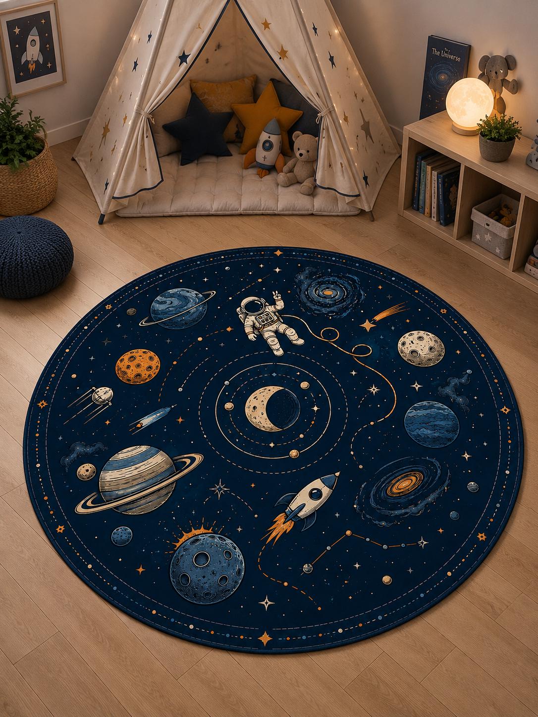 Vintage Celestial Rug - Etsy