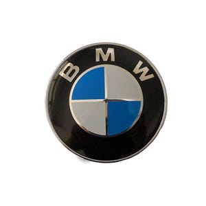 BMW Blue White 45mm Steering wheel emblem – Premium Quality Replacement Badge for Your BMW Car