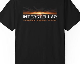 Interstellar Space Object T-shirt, Comfortable Streetwear Style for all Occasions