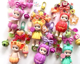 Llavero con cuentas de la serie Pumpkin Patch de Sonny Angel