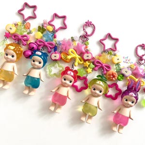 ソニーエンジェル キャンディストア チャーム ビーズキーホルダー