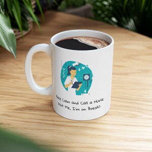 Tazza in ceramica divertente con scritta &quot;Infermiere&quot;, regalo di ringraziamento per infermieri, tazza da caffè per operatori sanitari, regalo di laurea per studenti infermieristici, campo medico