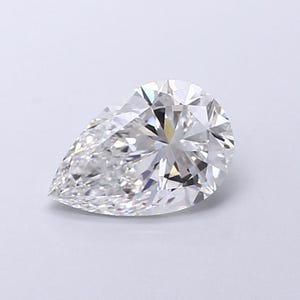 1.50 Ct E VVS Pear Shape lab made diamond , IGI Certified lab grown loose diamond Eco Friendly Diamond For Jewelry Making