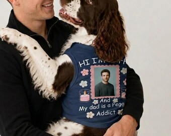 Custom Funny Pet Clothes For Happy Birthday Dog Dad, Dog Clothes, Dog Shirts For Dogs Dad Party