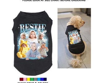 Personalized Bootleg Dog Shirt: Dog Tank Top, Funny Dog Clothes For Pet