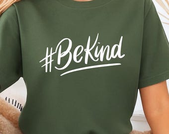 Be Kind T-Shirt, Inspirational Teacher Shirt, Cute Anti-Racism Tee, Motivational Choose Kindness Tshirt, Be Good Human Shirts
