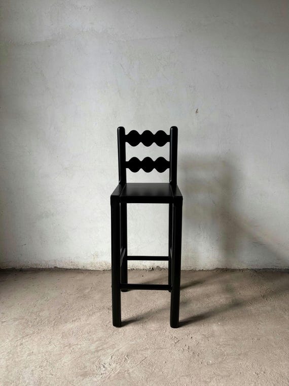 Jacko Bar Stool | Counter Stools | Bar Chairs | Kitchen Counter Chairs | Bar Stools with Back | Reclaimed wood chairs | Set