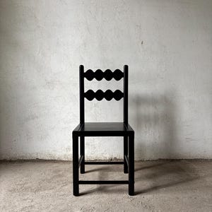 Silla de comedor Raaga / Sillas de comedor modernas / Sillas para comedor / Sillas de madera reciclada / Sillas para mesa de comedor