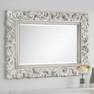 Luxury full length mirror frame, Handmade wooden mirror, wall carved mirror in vintage style, Hand carved wooden mirror, crafted wall decor