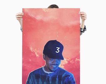 Chance The Rapper - Coloring Book Deluxe Matte vertical poster