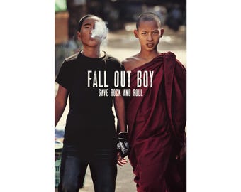 Fall Out Boy - Save Rock And Roll Premium Matte Vertical Poster