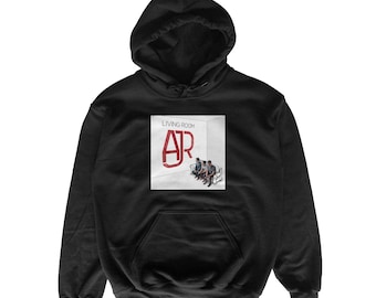 AJR - Sudadera unisex con capucha de lujo para sala de estar