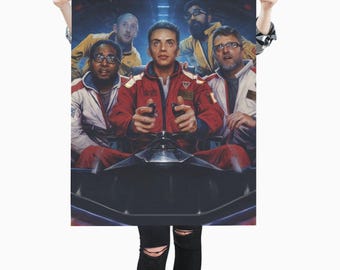 Póster vertical mate de lujo de Logic - La increíble historia real