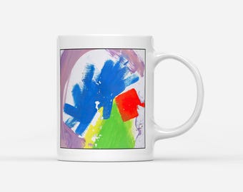 beth dutton coffee cup Don't Push My Beth Dutton Button MUG – Me and the RV main image 1