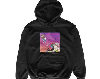 Kanye West - Bluza z kapturem unisex Deluxe Graduation