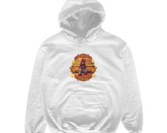 Kanye West - Sudadera unisex de lujo con capucha College Dropout