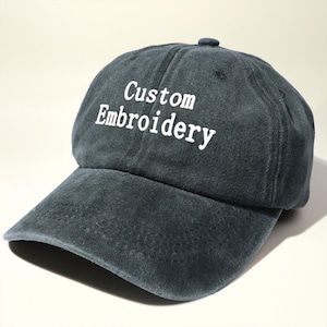 Embroidered Personalized Name Hat/Custom Embroidered Hat/Bachelorette Hats/Embroidered Logo/Sorority Hat/Unisex Baseball Cap/Text Hat