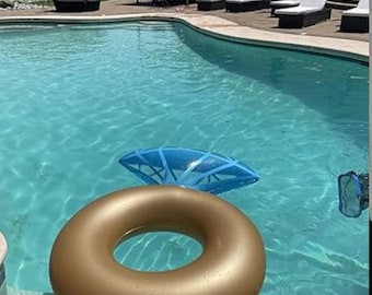 Giant Diamond Ring Pool Float for Bachelorette Party – Engagement Ring Inflatable Tube Floaty for Adults, Bridal Shower Swimming Pool Decor