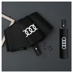 Car Umbrella for Audi ,Audi assessors, Sun Shade Fordable Anti-UV Protection,Heat-Blocking,Rain Protection