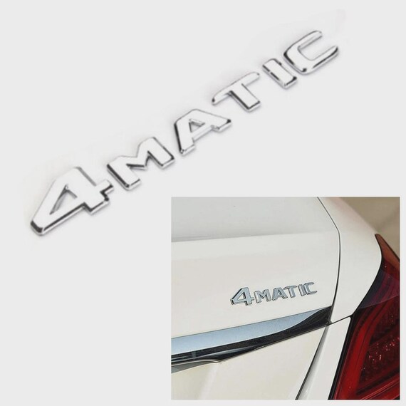 thumbnail image 2 of Genuine Mercedes-Benz 4MATIC Chrome Trunk Lid Badge – Direct Replacement (A 205 817 17 15) 2 of 3