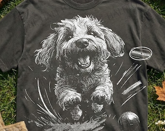 Perro divertido de semitono PNG, arte retro de cachorro (descarga digital, archivo SVG, 300 DPI)